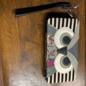 Owl wallet new with tags